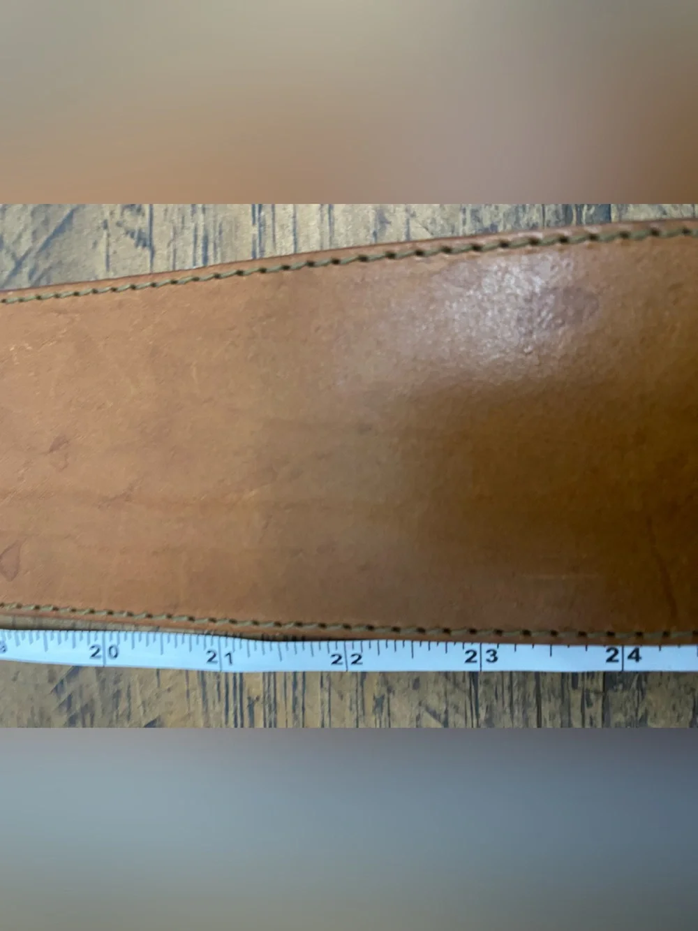 Vintage 90s Gon Wide Genuine Brown Leather Chunky Statement Waist Belt